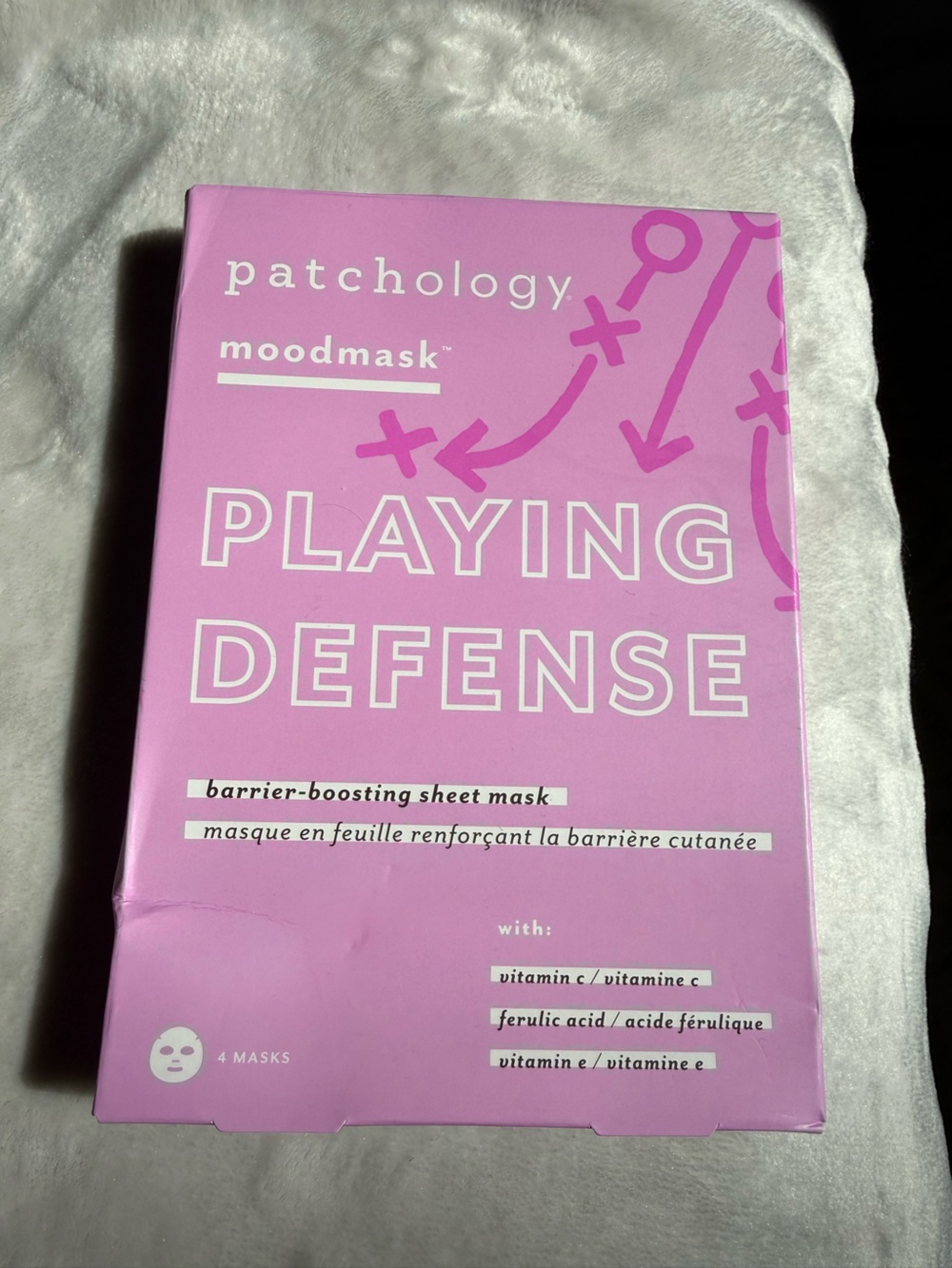 Patchology Playing Defense Pink Barrier-Boosting Sheet Mask